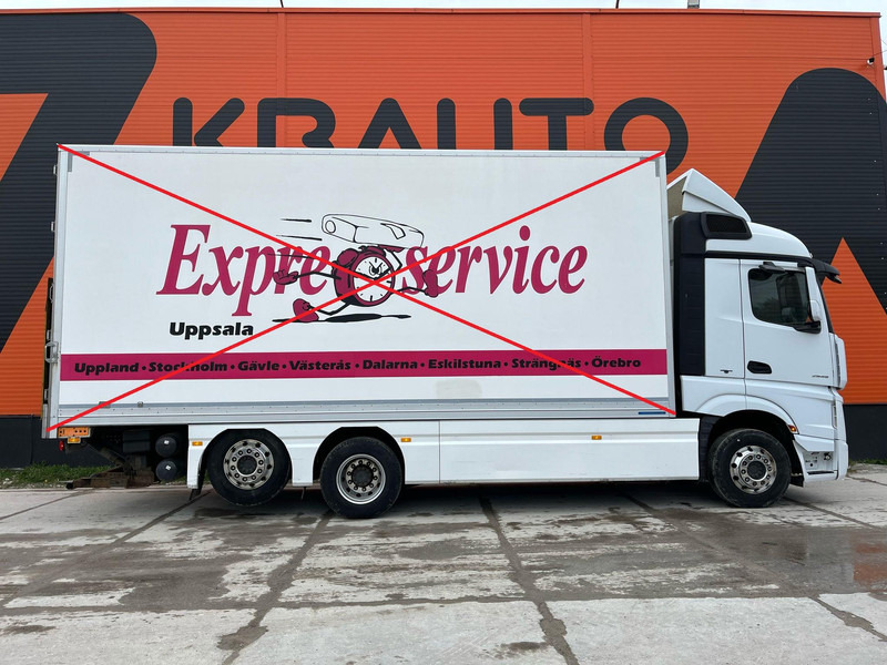 Mercedes-Benz Actros 2545 6x2*4 BOX L=7445 mm - Camión chasis: foto 4 Mercedes-Benz Actros 2545 6x2*4 BOX L=7445 mm - Camión chasis: foto 4