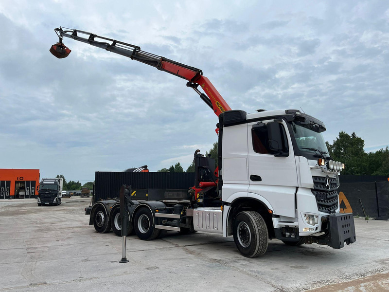 Mercedes-Benz Arocs 3242 8x4 PK22002 / RETARDER / SNOW PLOW EQUIPMENT / GRAPPLE - Camión multibasculante, Camión grúa: foto 5 Mercedes-Benz Arocs 3242 8x4 PK22002 / RETARDER / SNOW PLOW EQUIPMENT / GRAPPLE - Camión multibasculante, Camión grúa: foto 5
