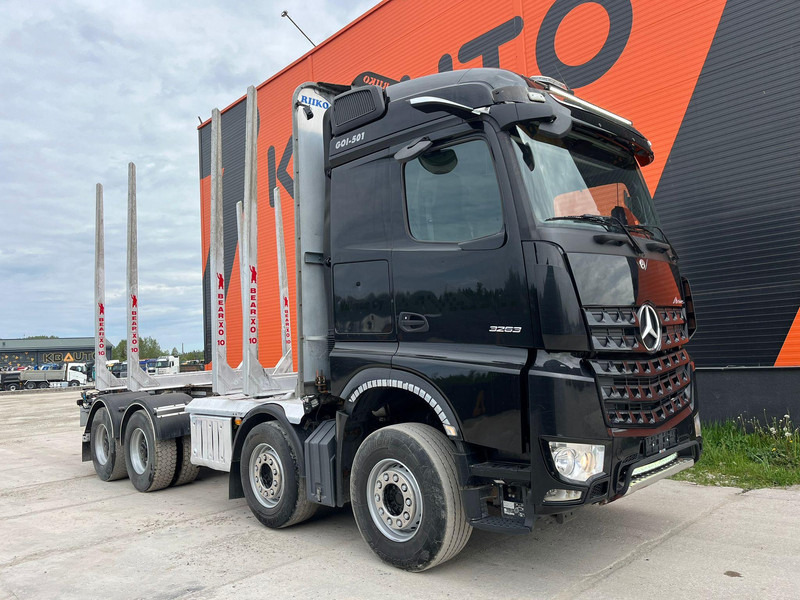 Mercedes-Benz Arocs 3263 8x4 FULL STEEL - Camión forestal, Camión grúa: foto 4 Mercedes-Benz Arocs 3263 8x4 FULL STEEL - Camión forestal, Camión grúa: foto 4