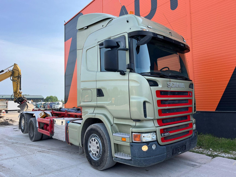 Scania R 420 6x2 PALFINGER T 20 ton / L=5450 mm / RETARDER - Camión multibasculante: foto 4 Scania R 420 6x2 PALFINGER T 20 ton / L=5450 mm / RETARDER - Camión multibasculante: foto 4