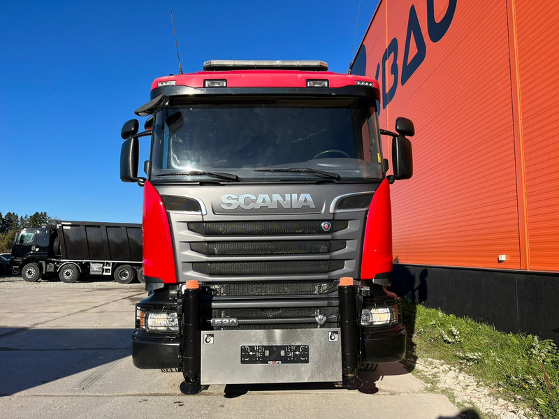 Scania R 520 8x4 COMBI / HIAB 1058E-8 + JIB / PLATFORM L=6269 mm - Camión caja abierta, Camión grúa: foto 3 Scania R 520 8x4 COMBI / HIAB 1058E-8 + JIB / PLATFORM L=6269 mm - Camión caja abierta, Camión grúa: foto 3