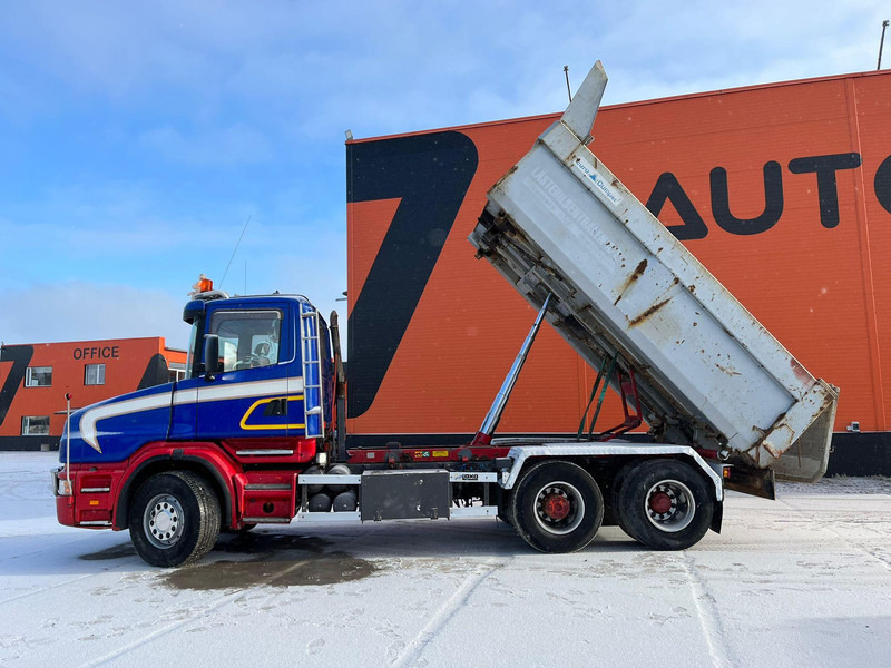 Camión volquete Scania T 144 460 6x2 V8 TORPEDO / FULL STEEL / DRUM BRAKES / BIG AXLE / BOX L=4701 mm: foto 9 Camión volquete Scania T 144 460 6x2 V8 TORPEDO / FULL STEEL / DRUM BRAKES / BIG AXLE / BOX L=4701 mm: foto 9