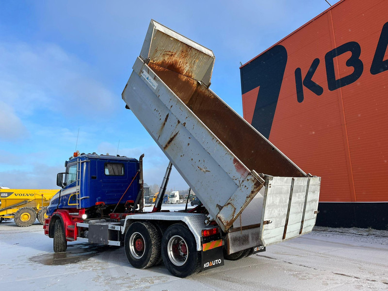 Camión volquete Scania T 144 460 6x2 V8 TORPEDO / FULL STEEL / DRUM BRAKES / BIG AXLE / BOX L=4701 mm: foto 10 Camión volquete Scania T 144 460 6x2 V8 TORPEDO / FULL STEEL / DRUM BRAKES / BIG AXLE / BOX L=4701 mm: foto 10