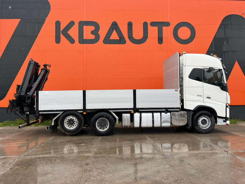 Volvo FH 16 600 6x2*4 HIAB 166E-5 HIPRO / PLATFORM L=6309 mm - Camión caja abierta, Camión grúa: foto 5 Volvo FH 16 600 6x2*4 HIAB 166E-5 HIPRO / PLATFORM L=6309 mm - Camión caja abierta, Camión grúa: foto 5