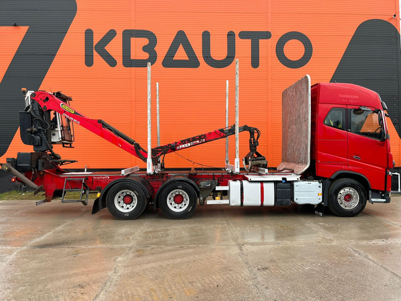 Volvo FH 16 650 6x4 PALFINGER M12L97 - Camión forestal, Camión grúa: foto 5 Volvo FH 16 650 6x4 PALFINGER M12L97 - Camión forestal, Camión grúa: foto 5