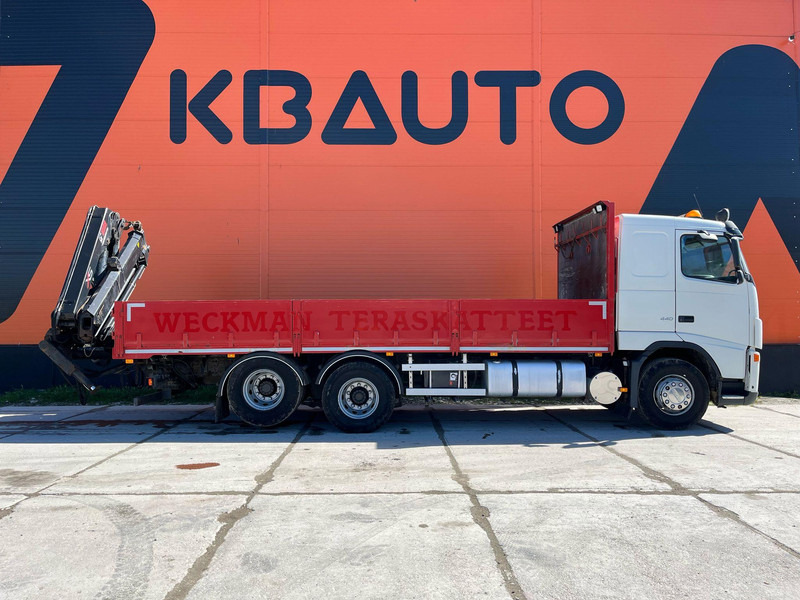 Volvo FH 440 6x2 HIAAB 144E-3 / PLATFORM L=7061 mm - Camión caja abierta, Camión grúa: foto 5 Volvo FH 440 6x2 HIAAB 144E-3 / PLATFORM L=7061 mm - Camión caja abierta, Camión grúa: foto 5