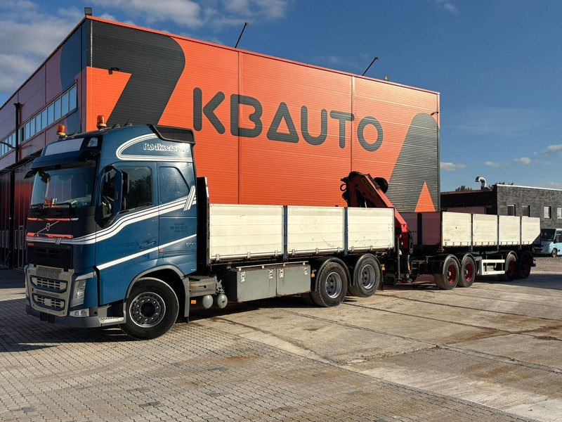 Volvo FH 500 6x2 PALFINGER PK 23001 EH / PLATFORM L=6192 mm - Camión caja abierta, Camión grúa: foto 2 Volvo FH 500 6x2 PALFINGER PK 23001 EH / PLATFORM L=6192 mm - Camión caja abierta, Camión grúa: foto 2
