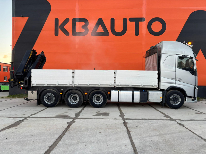 Volvo FH 540 8x4*4 PALFINGER PK 33002 EH / PLATFORM L=7049 mm - Camión caja abierta, Camión grúa: foto 5 Volvo FH 540 8x4*4 PALFINGER PK 33002 EH / PLATFORM L=7049 mm - Camión caja abierta, Camión grúa: foto 5