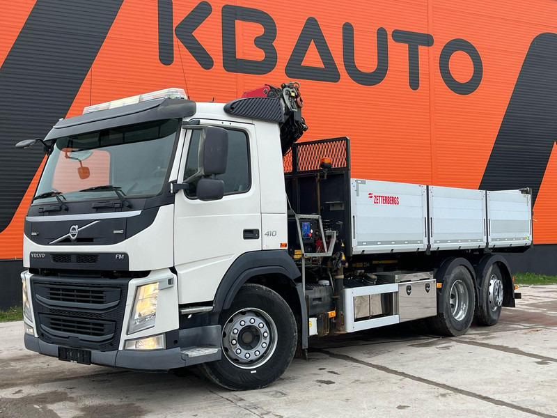 Volvo FM 410 6x2*4 HMF 1120-K4 / TIPPER BOX L=5573 mm - Camión volquete, Camión grúa: foto 2 Volvo FM 410 6x2*4 HMF 1120-K4 / TIPPER BOX L=5573 mm - Camión volquete, Camión grúa: foto 2