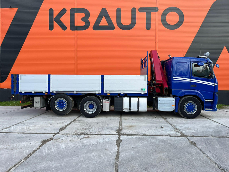 Volvo FM 450 6x4*4 HYDRODRIVE HMF 1820-K5 / 1267 PTO HOURS / PLATFORM L=6240-7240 mm EXTENDABLE - Camión caja abierta, Camión grúa: foto 5 Volvo FM 450 6x4*4 HYDRODRIVE HMF 1820-K5 / 1267 PTO HOURS / PLATFORM L=6240-7240 mm EXTENDABLE - Camión caja abierta, Camión grúa: foto 5