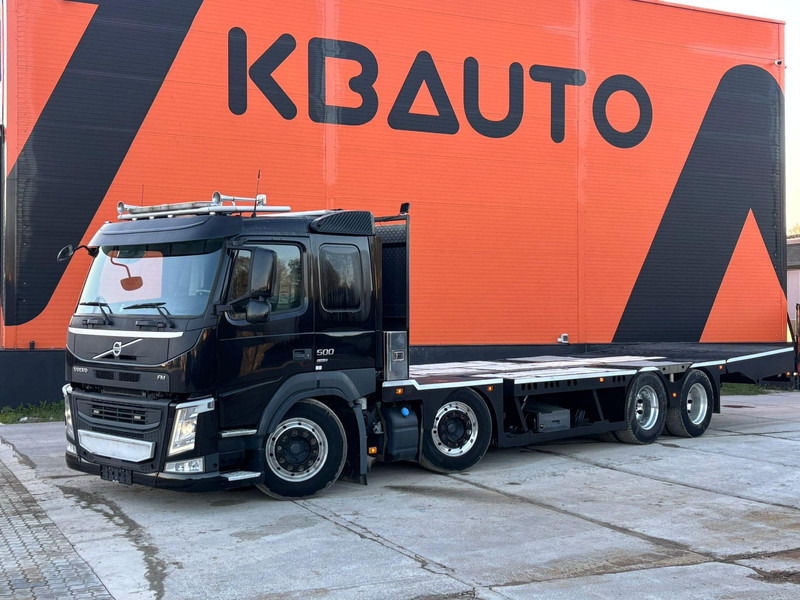 Volvo FM 500 8x4 VANG PLATFORM L=9273 mm / RAMPS L=2375 mm - Camión portavehículos: foto 1 Volvo FM 500 8x4 VANG PLATFORM L=9273 mm / RAMPS L=2375 mm - Camión portavehículos: foto 1
