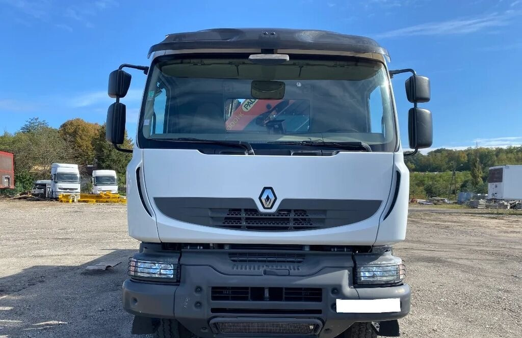 Renault KERAX 380 /Dźwig HDS Palfinger PK13001-K / / Retarder / Manual - Camión volquete: foto 2 Renault KERAX 380 /Dźwig HDS Palfinger PK13001-K / / Retarder / Manual - Camión volquete: foto 2