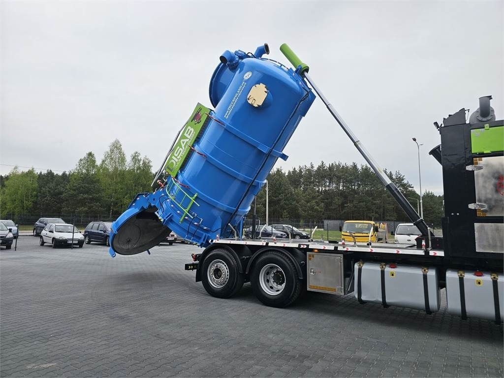 Scania Disab Centurion P210/8 Vacuum suction loader - Limpieza de alcantarillado: foto 5 Scania Disab Centurion P210/8 Vacuum suction loader - Limpieza de alcantarillado: foto 5