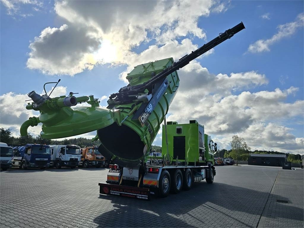 Scania Disab Centurion P210/9 Suction-blowing vacuum load - Limpieza de alcantarillado: foto 1 Scania Disab Centurion P210/9 Suction-blowing vacuum load - Limpieza de alcantarillado: foto 1