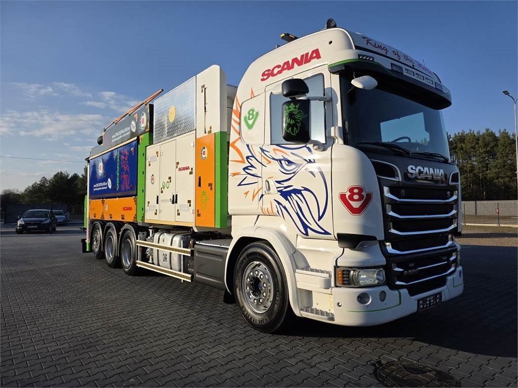 Scania V8 R580 MTS DINO 5 TRIPLE 54000V Saugbagger cleane - Excavadora: foto 2 Scania V8 R580 MTS DINO 5 TRIPLE 54000V Saugbagger cleane - Excavadora: foto 2