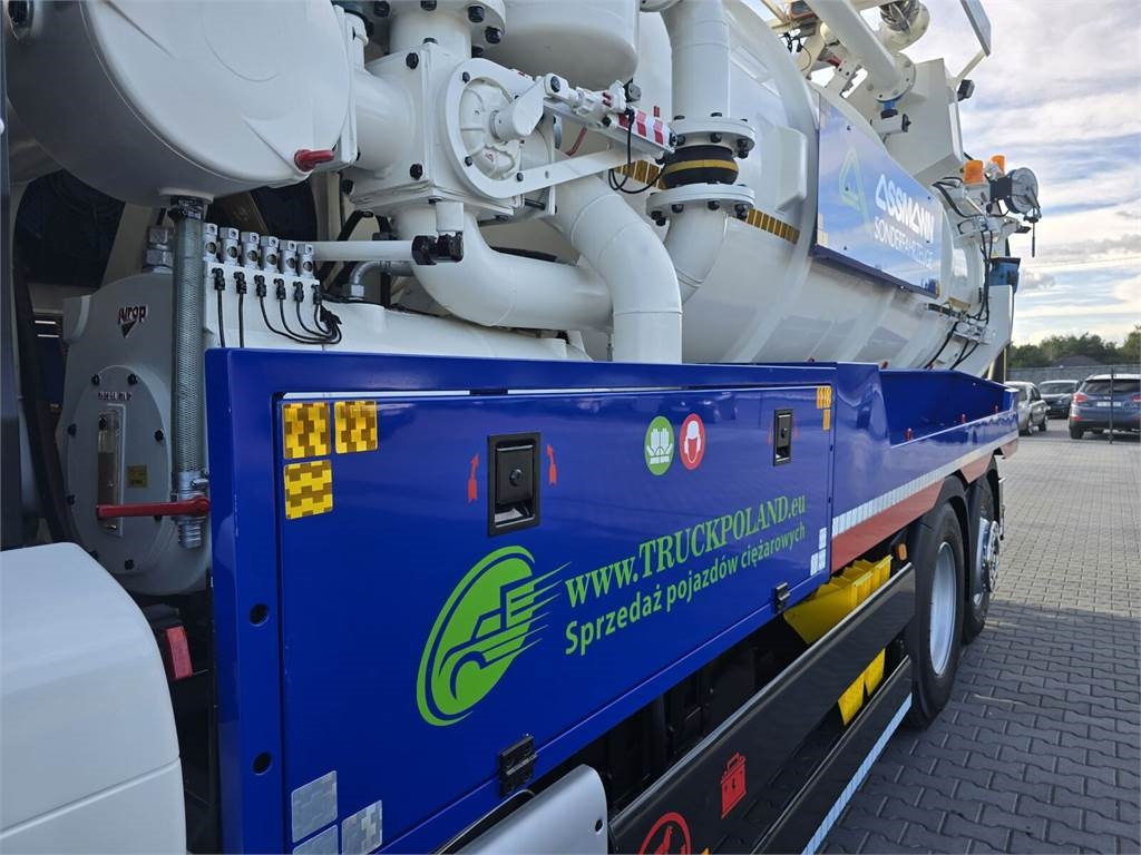 Vehículo municipal MAN ASSMANN ADR KOMBI FOR CLEANING CANALS WUKO: foto 12