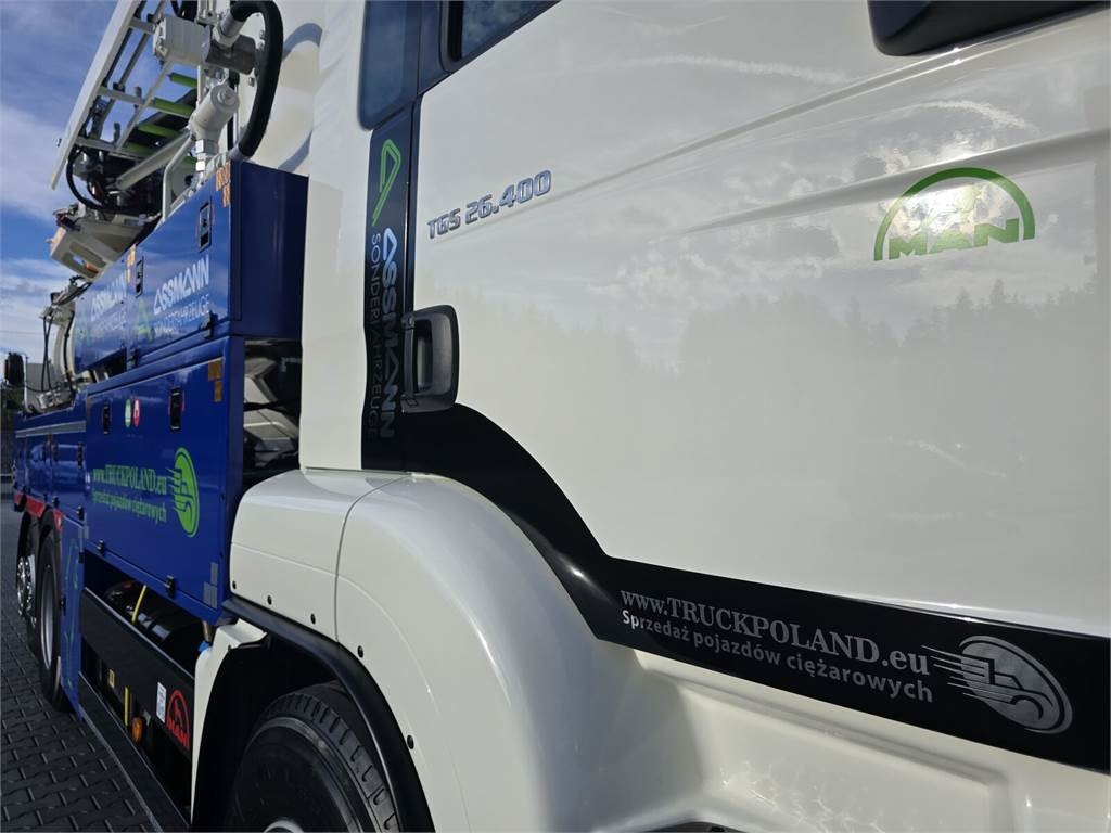 Vehículo municipal MAN ASSMANN ADR KOMBI FOR CLEANING CANALS WUKO: foto 8