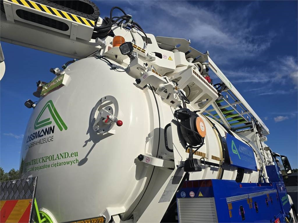 Vehículo municipal MAN ASSMANN ADR KOMBI FOR CLEANING CANALS WUKO: foto 20