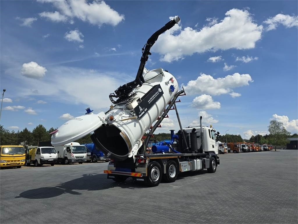 Leasing de Scania Saugbagger Larsen FlexVac 311 Vacuum suction loade  Scania Saugbagger Larsen FlexVac 311 Vacuum suction loade: foto 22
