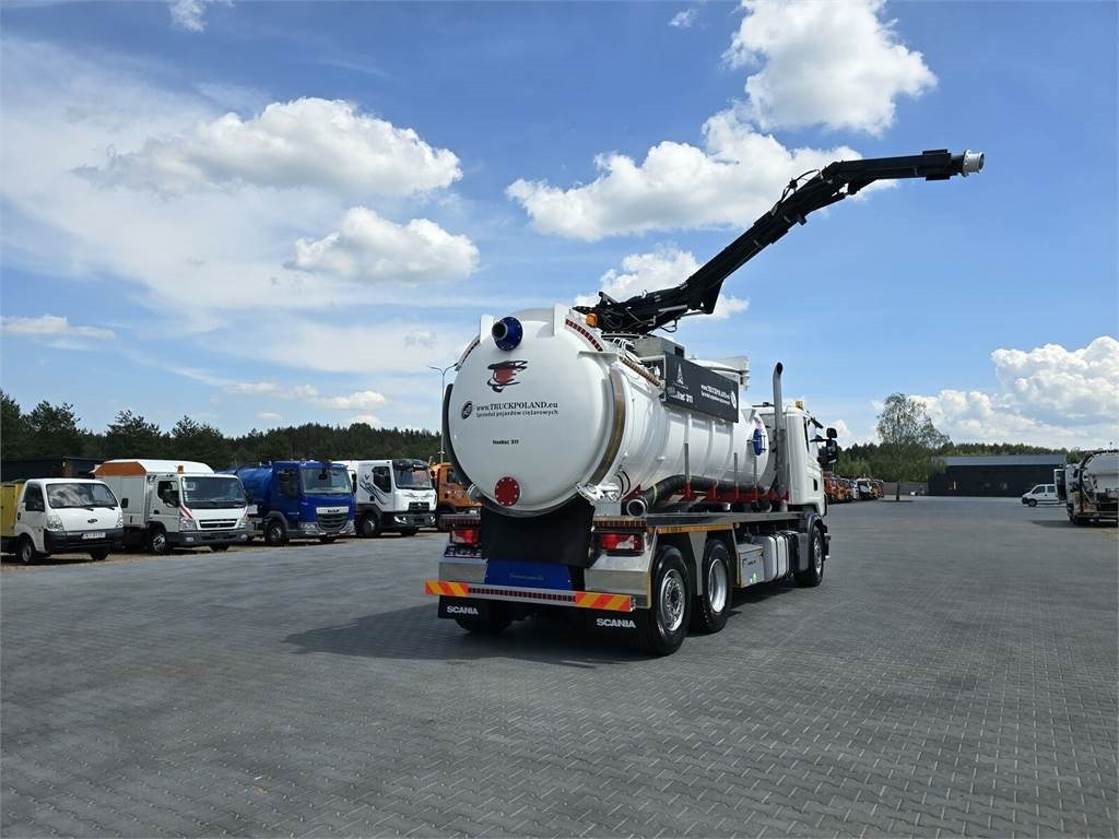 Leasing de Scania Saugbagger Larsen FlexVac 311 Vacuum suction loade  Scania Saugbagger Larsen FlexVac 311 Vacuum suction loade: foto 16