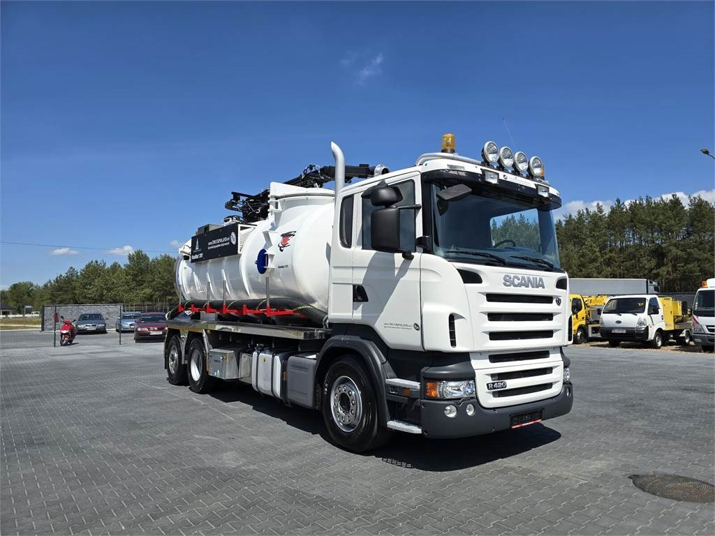 Scania Saugbagger Larsen FlexVac 311 Vacuum suction loade - Vehículo municipal: foto 2 Scania Saugbagger Larsen FlexVac 311 Vacuum suction loade - Vehículo municipal: foto 2