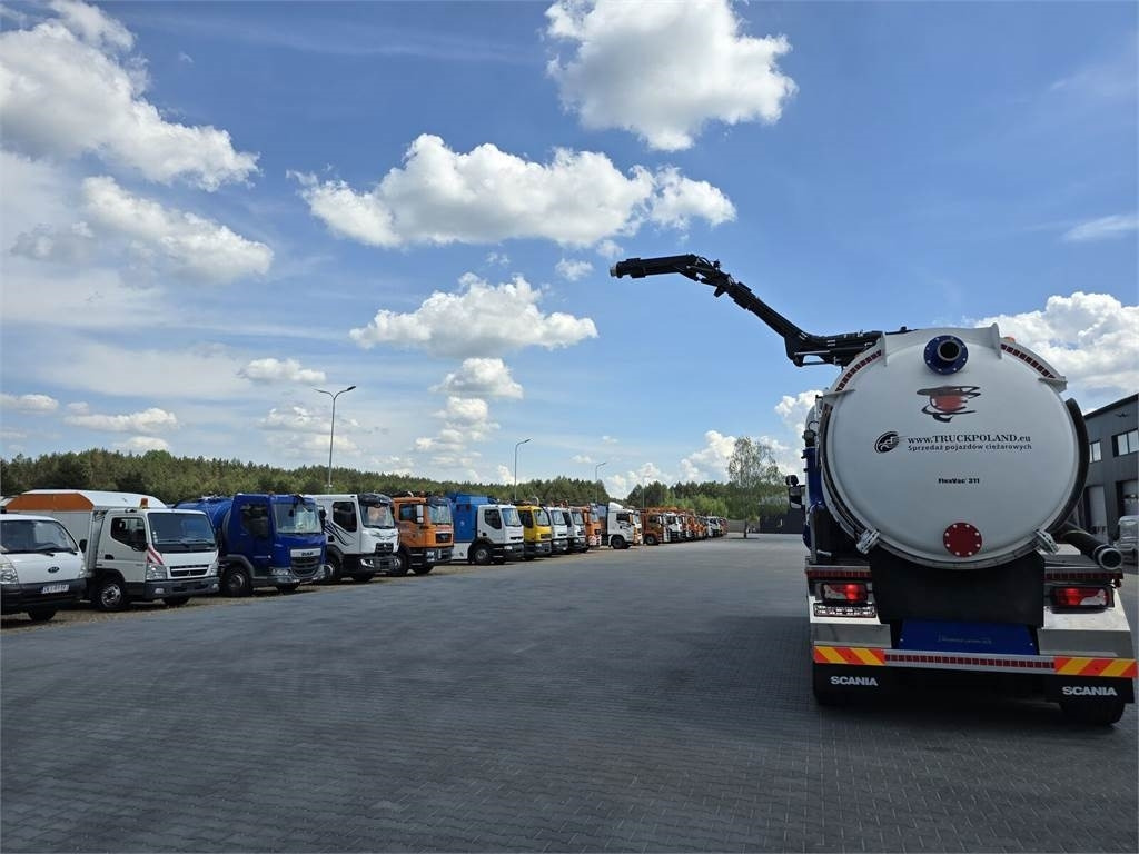 Leasing de Scania Saugbagger Larsen FlexVac 311 Vacuum suction loade  Scania Saugbagger Larsen FlexVac 311 Vacuum suction loade: foto 18