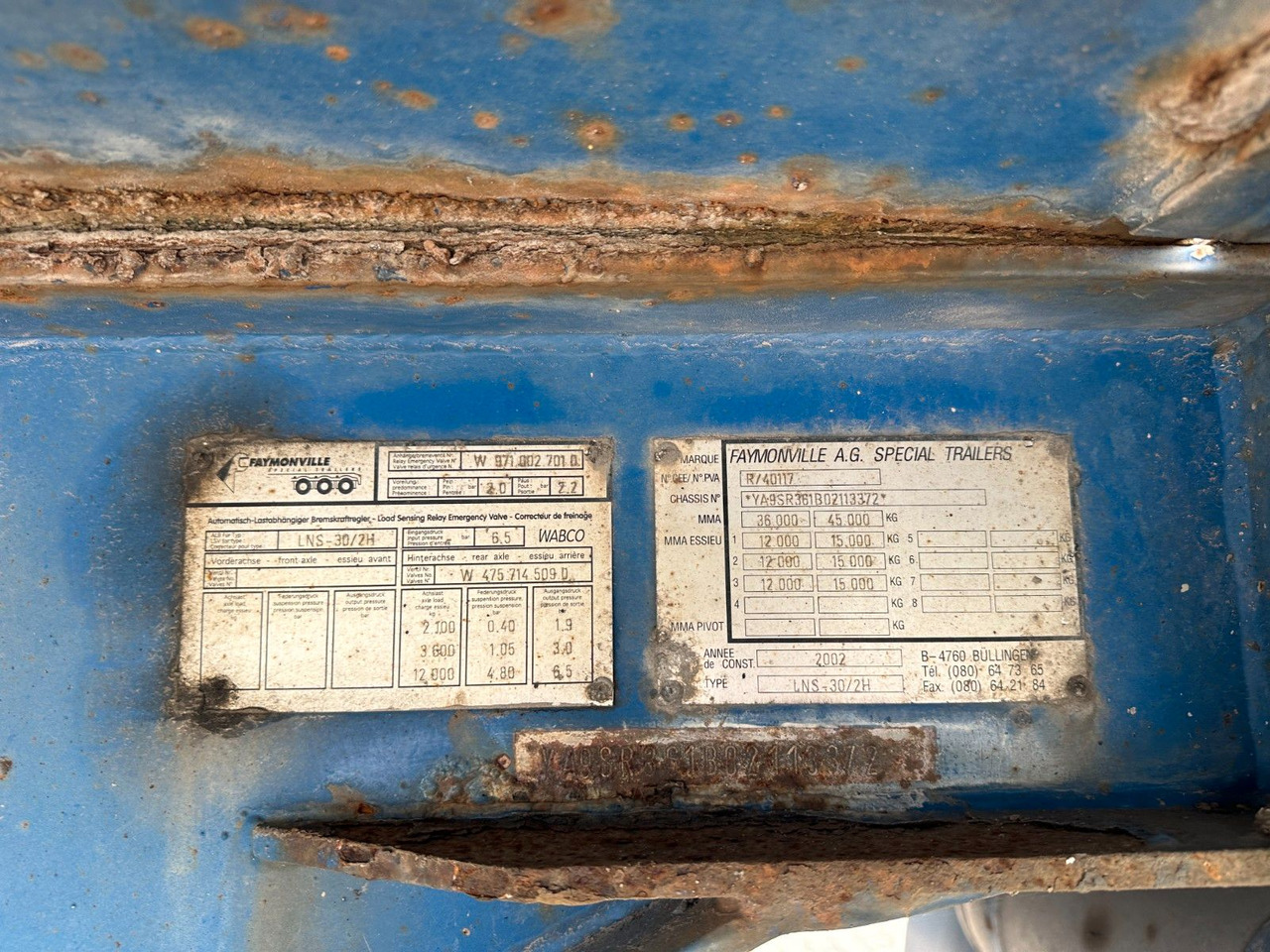 Faymonville 3 achs nachläufer - Semirremolque góndola rebajadas: foto 3 Faymonville 3 achs nachläufer - Semirremolque góndola rebajadas: foto 3