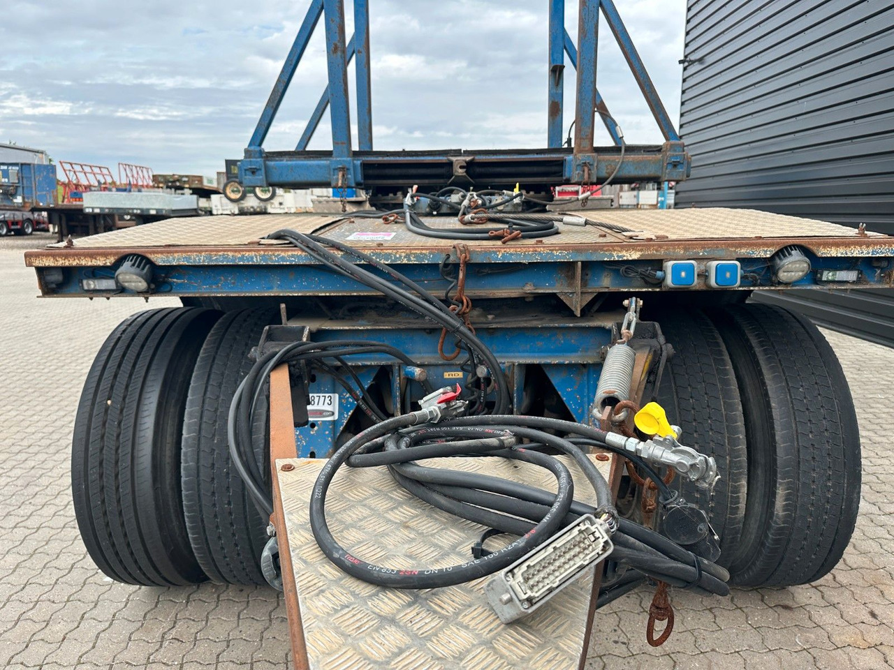 Faymonville 3 achs nachläufer - Semirremolque góndola rebajadas: foto 5 Faymonville 3 achs nachläufer - Semirremolque góndola rebajadas: foto 5