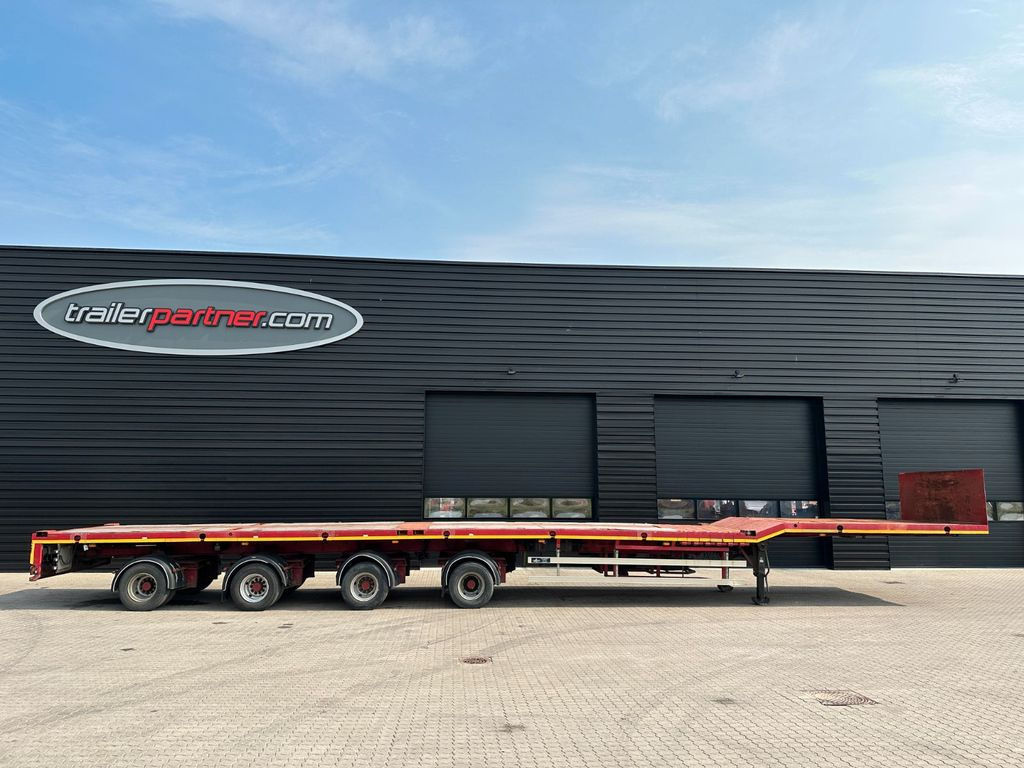 Faymonville Camro tele / 3 x ausziehbar / 46.000 mm - Semirremolque plataforma/ Caja abierta: foto 1 Faymonville Camro tele / 3 x ausziehbar / 46.000 mm - Semirremolque plataforma/ Caja abierta: foto 1