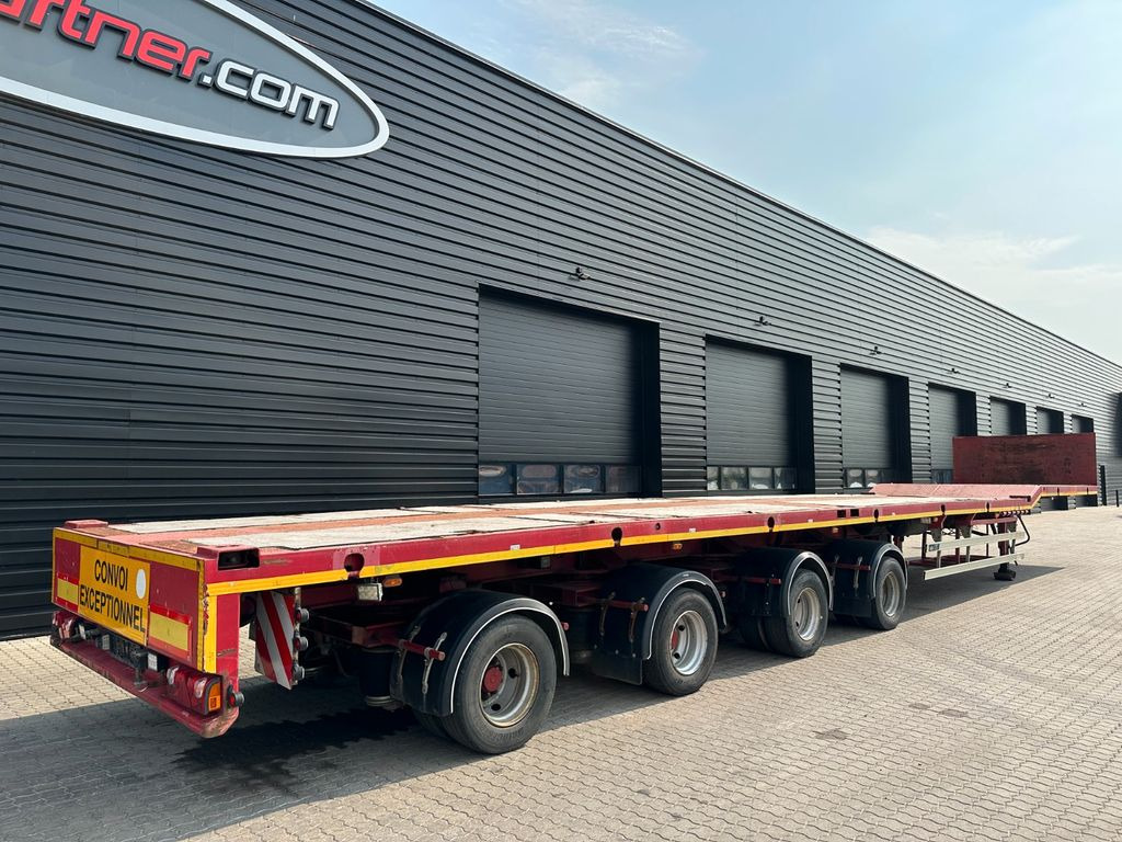 Faymonville Camro tele / 3 x ausziehbar / 46.000 mm - Semirremolque plataforma/ Caja abierta: foto 2 Faymonville Camro tele / 3 x ausziehbar / 46.000 mm - Semirremolque plataforma/ Caja abierta: foto 2