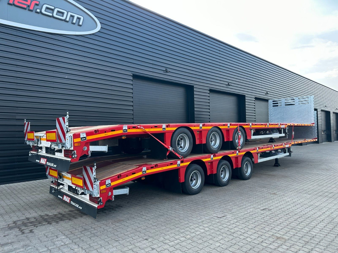 Faymonville Maxtrailer MAX 200 3 achs MEGA - Semirremolque plataforma/ Caja abierta: foto 2 Faymonville Maxtrailer MAX 200 3 achs MEGA - Semirremolque plataforma/ Caja abierta: foto 2