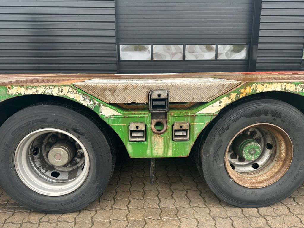 Semirremolque góndola rebajadas HRD AMT 4 achs tieflader / radmulde: foto 7
