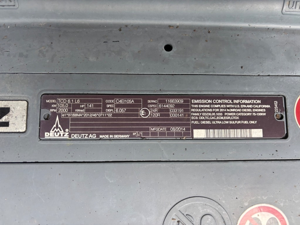 Excavadora de ruedas Atlas 160 W - 140 W: foto 16