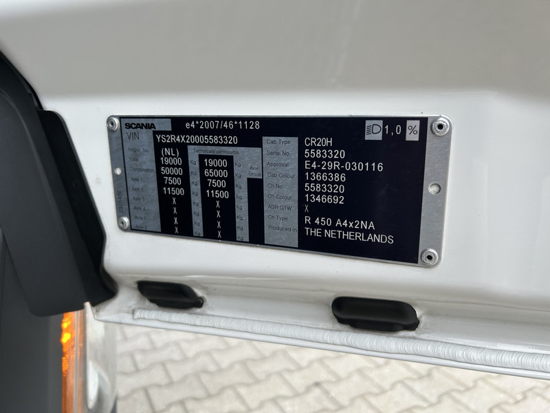 Cabeza tractora Scania R450 Highline / Retarder / 707 dkm / APK TUV 03-26: foto 12