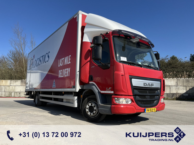 DAF LF 210 FA / 12 Ton / 353 dkm / Koffer / LBW 1500 kg / NL LKW - Camión caja cerrada: foto 1 DAF LF 210 FA / 12 Ton / 353 dkm / Koffer / LBW 1500 kg / NL LKW - Camión caja cerrada: foto 1