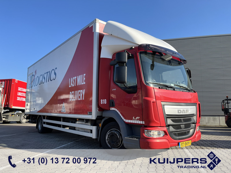 DAF LF 210 FA / 12 Ton / 394 dkm / Box / Loadlift / NL Truck - Camión caja cerrada: foto 1 DAF LF 210 FA / 12 Ton / 394 dkm / Box / Loadlift / NL Truck - Camión caja cerrada: foto 1