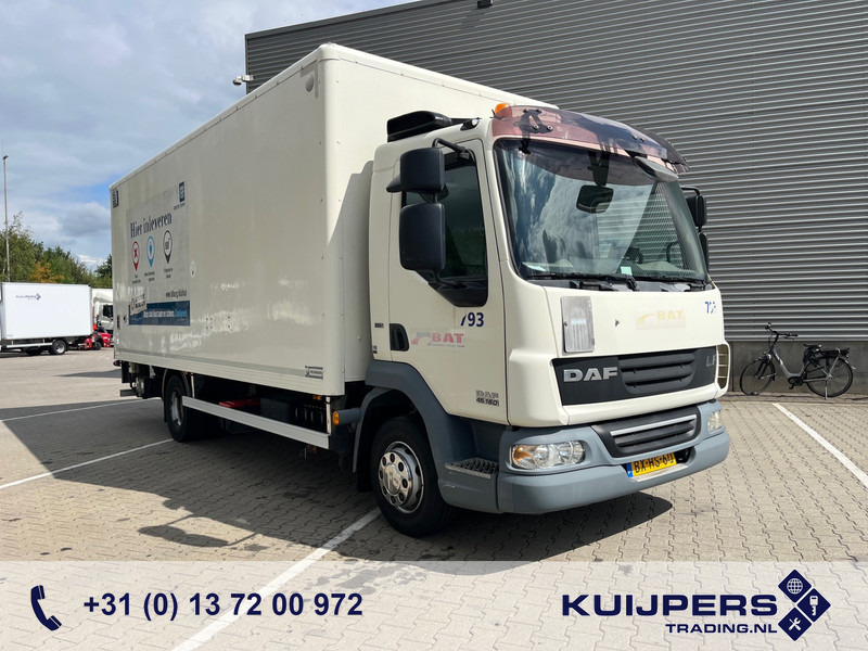 Camión caja cerrada DAF LF 45.160 / 49 DKM! / 12 ton / Loadlift / NL Truck / APK-TUV 01-26: foto 1