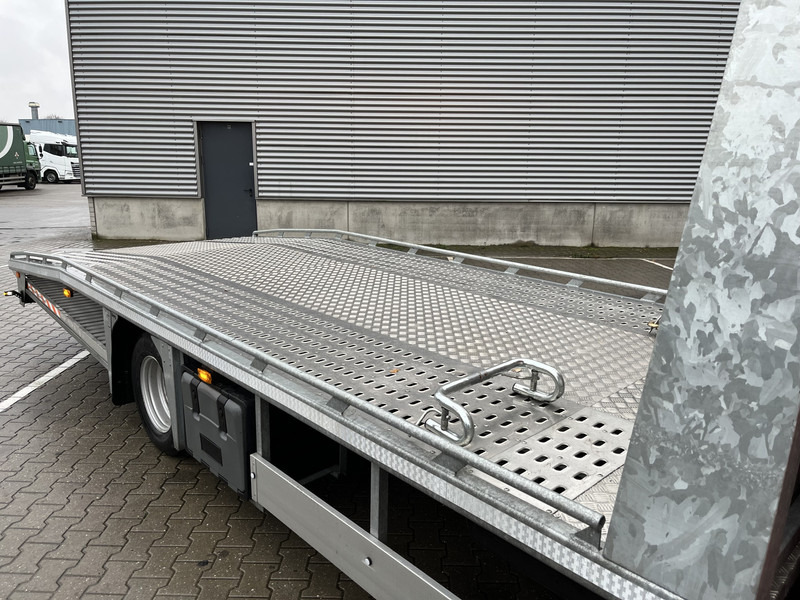 Camión portavehículos Mercedes-Benz Vario 612 D / Car - Machine Transporter 570 cm / Winch / Ramps / NL Truck: foto 17