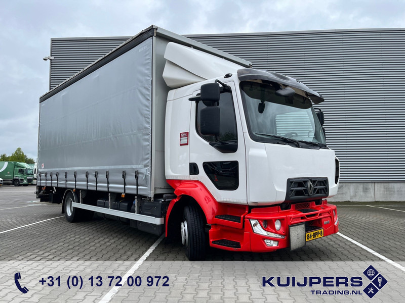 Renault D 210 Euro 6 / 12 Ton / 282 dkm / Schuifzeil / Laadklep / NL truck - Camión lona: foto 1 Renault D 210 Euro 6 / 12 Ton / 282 dkm / Schuifzeil / Laadklep / NL truck - Camión lona: foto 1