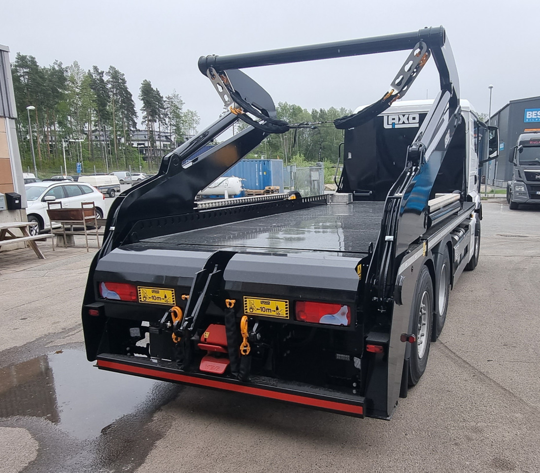 Camión portacontenedor de cadenas TGS 26.400 Liftdumper 6×2-4 BL Laxo: foto 8