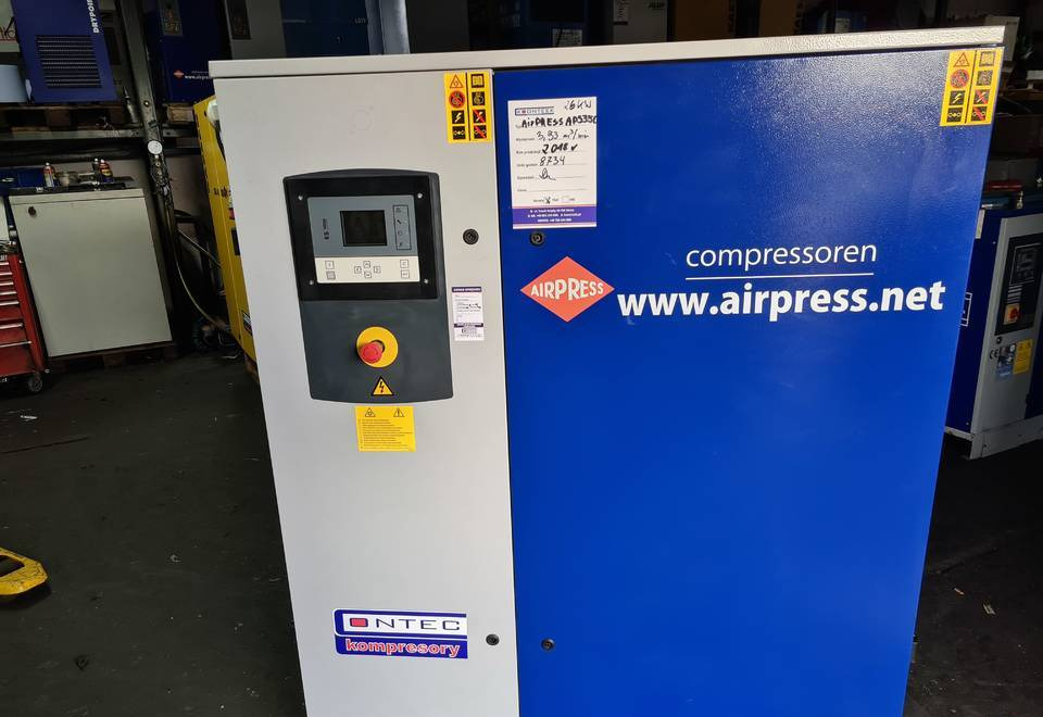 Kompresor śrubowy AIRPRESS APS 35, 26 kw - Compresor de aire: foto 1 Kompresor śrubowy AIRPRESS APS 35, 26 kw - Compresor de aire: foto 1