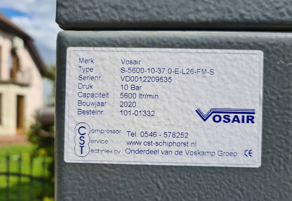 Compresor de aire Kompresor śrubowy HERTZ HSC 37, WALTER 37 kw, 2020 r: foto 7