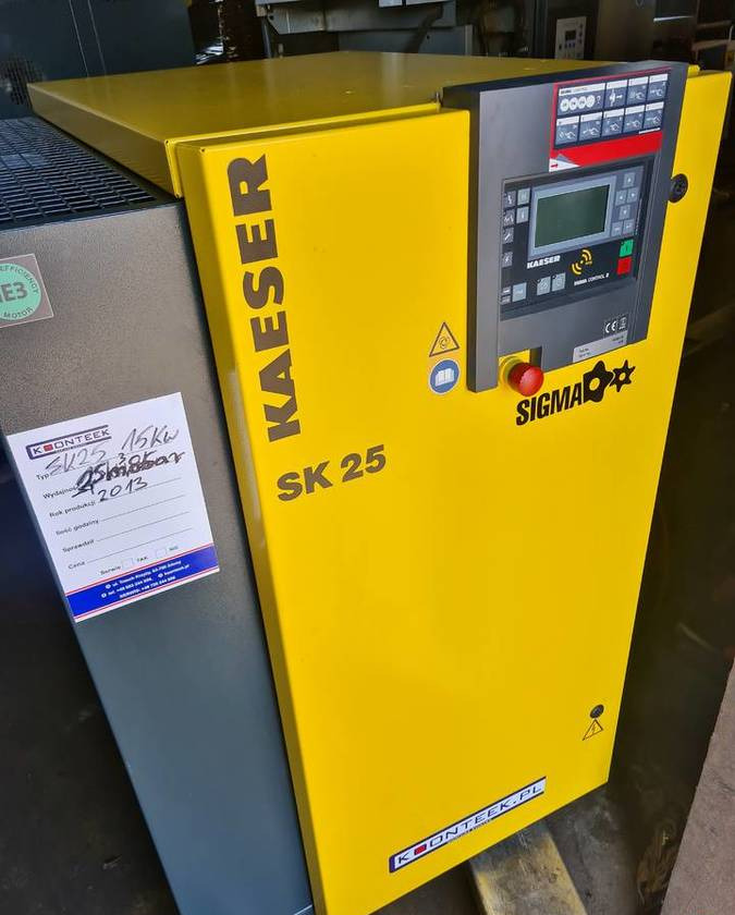 Kompresor śrubowy KAESER SK 25 15 kw - Compresor de aire: foto 5 Kompresor śrubowy KAESER SK 25 15 kw - Compresor de aire: foto 5