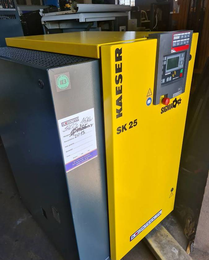 Kompresor śrubowy KAESER SK 25 15 kw - Compresor de aire: foto 4 Kompresor śrubowy KAESER SK 25 15 kw - Compresor de aire: foto 4