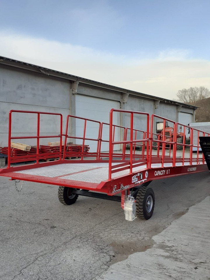 Rampa de carga nuevo AZ RAMP-EASY XL-12-RL . Mobil Loading Ramp  WIDE With Level Off, 12 t Capacity: foto 6