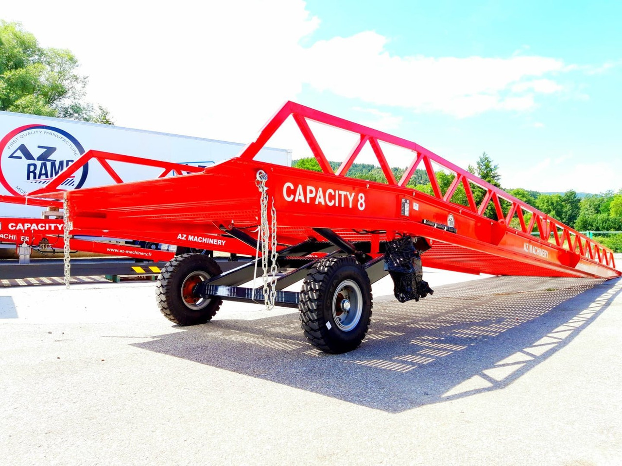 Rampa de carga nuevo AZ RAMP-EASY XL-20 . Mobil Loading Ramp  WIDE With Level Off, 20 t Capacity: foto 7