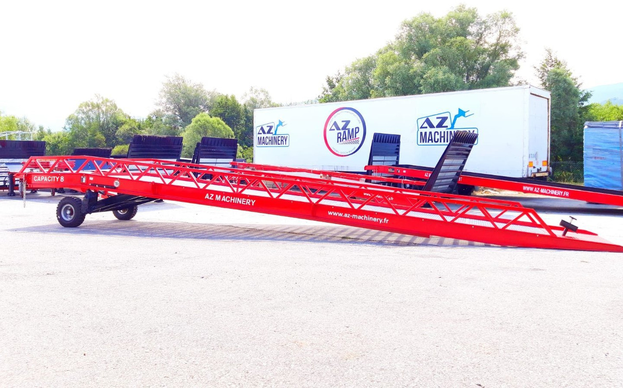 Rampa de carga nuevo AZ RAMP-EASY XL-20 . Mobil Loading Ramp  WIDE With Level Off, 20 t Capacity: foto 6