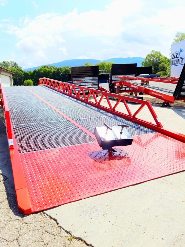 Rampa de carga nuevo AZ RAMP-EASY XL-20 . Mobil Loading Ramp  WIDE With Level Off, 20 t Capacity: foto 5