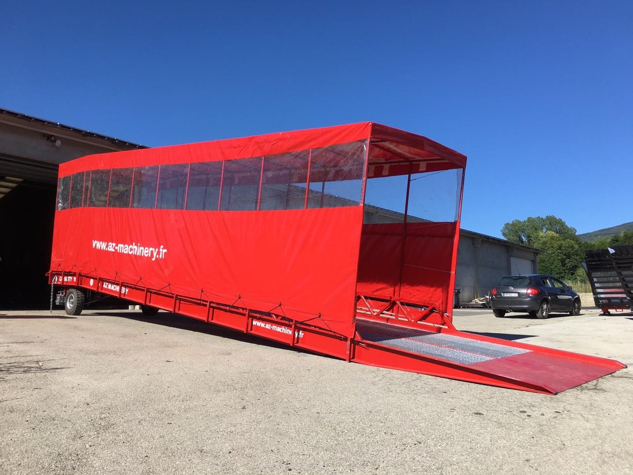 Rampa de carga nuevo AZ RAMP EASY-XL 8 - BCH mobile loading ramp: foto 1