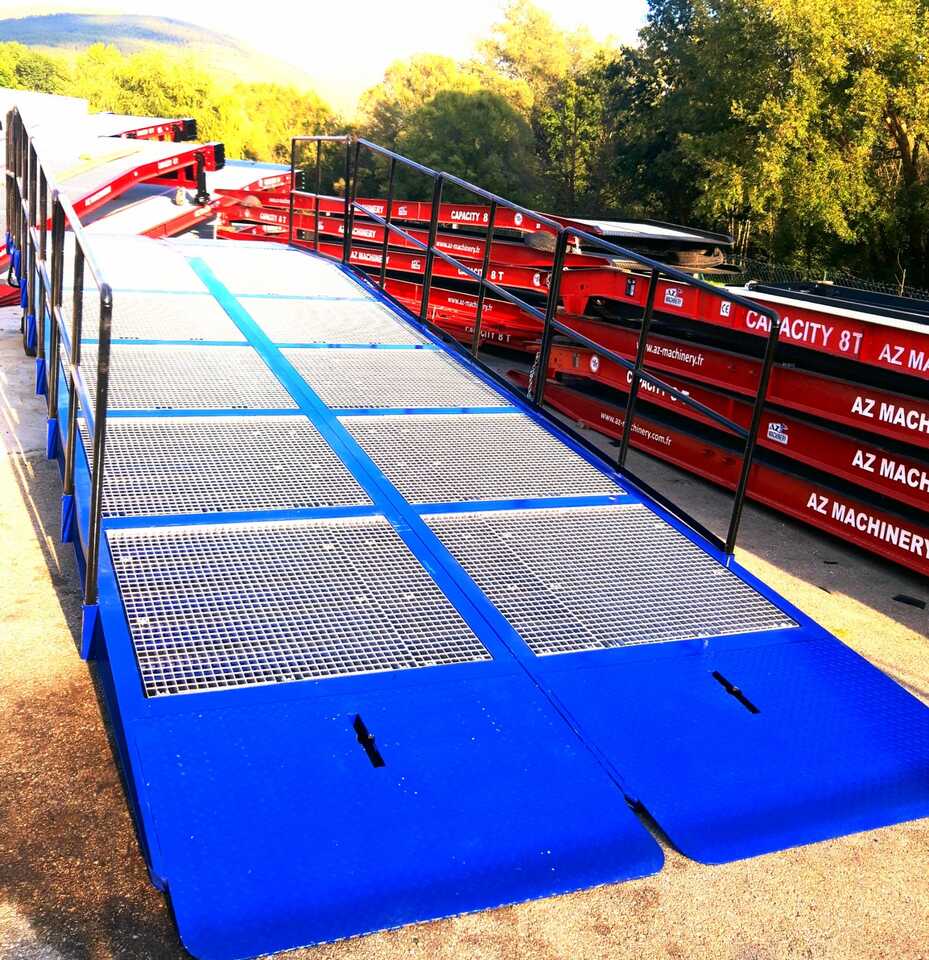 AZ RAMP KING VERSION, BIG FOOT 15 T mobile loading ramp - Rampa de carga: foto 2 AZ RAMP KING VERSION, BIG FOOT 15 T mobile loading ramp - Rampa de carga: foto 2